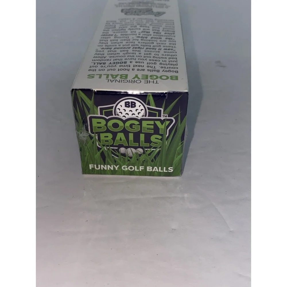 Laughing Smith Funny Bogey Balls 3 Pack‎ - The Funniest Balls In Golf - New!!!